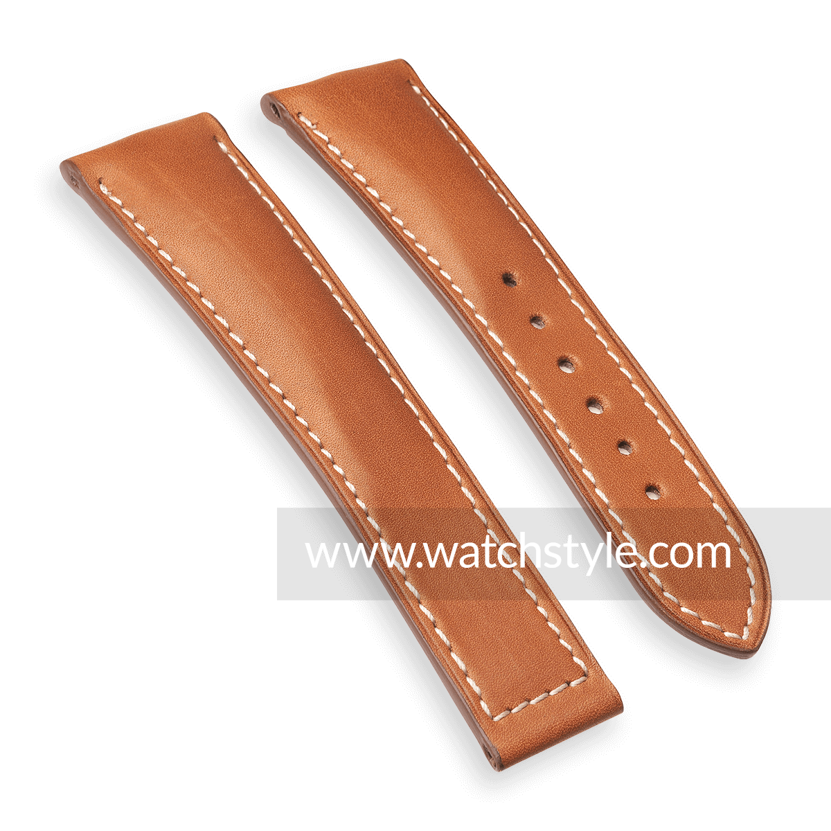 omega barenia leather strap