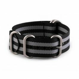 ABP Zulu Stripe 5-Ring Чёрный/Серый
